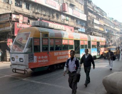 Nejen autobusová pohlednice z Indie