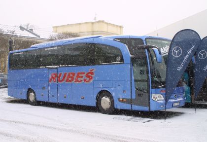 Autobusové fotografie z veletrhu cestovního ruchu Holiday World