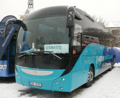 Autobusové fotografie z veletrhu cestovního ruchu Holiday World