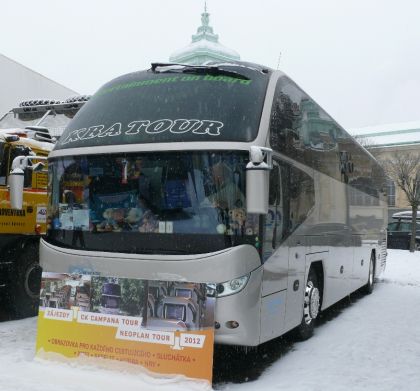 Autobusové fotografie z veletrhu cestovního ruchu Holiday World