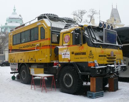 Autobusové fotografie z veletrhu cestovního ruchu Holiday World