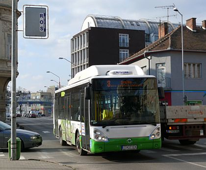 19 nových nízkopodlažních autobusů Irisbus Citelis na CNG v Trnavě 