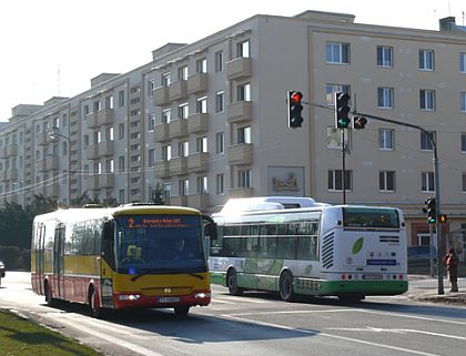 19 nových nízkopodlažních autobusů Irisbus Citelis na CNG v Trnavě 