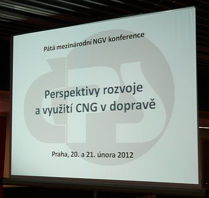 Z prvního dne NGV 2012 Praha - Perspektivy rozvoje a využití CNG v dopravě 