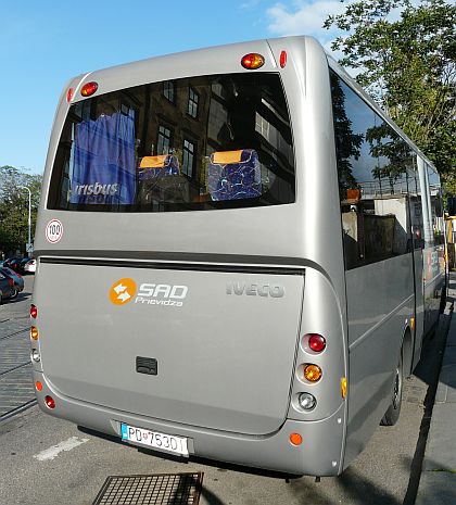 Autobusy s delfínem: Irisbus Proxys se slovenskou RZ 