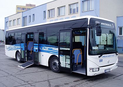 Krátký autobus Crossway 10,7 m LE na testování u Probo Bus