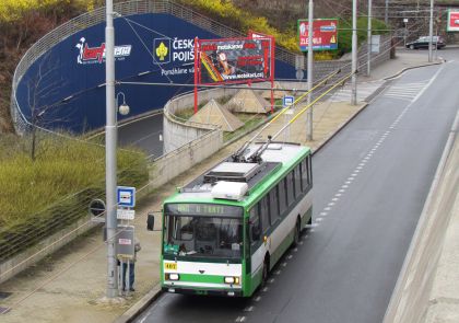 Trolejbusy v Plzni na novou trať přes most Milénia přivedla 