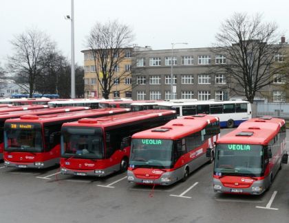 Dalších 15 nových nízkopodlažních autobusů u Veolia Transport Morava