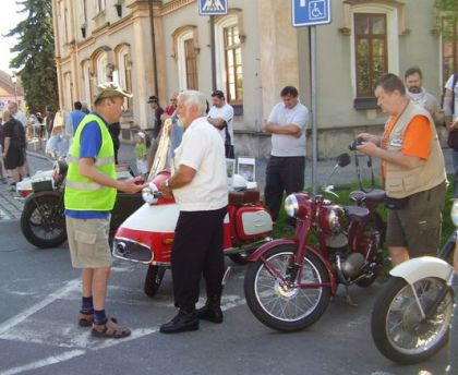 Prvomájoví veteráni  v Českém Brodě 