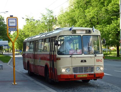 Z DOD u  příležitosti 60.výročí zavedení trolejbusové dopravy v Ostravě I.