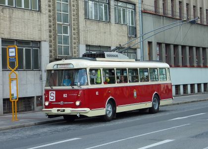 Z DOD u  příležitosti 60.výročí zavedení trolejbusové dopravy v Ostravě I.