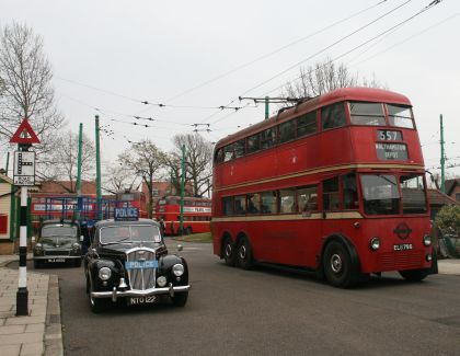 The East Anglia Transport Museum v Carlton Colville připomnělo 5. - 8.5.2012