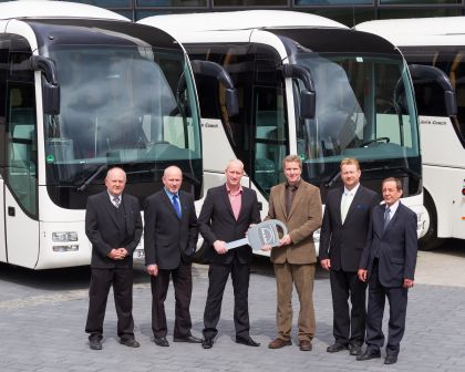 Čtyři autokary MAN Lion´s Coach předány v Mnichově DATA AUTOTRANS