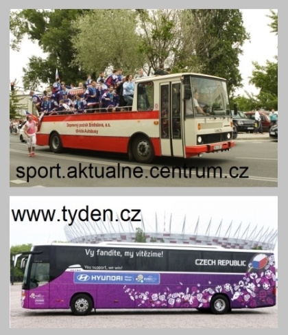 BUSmonitor: Zajímavé autobusy ve spojitosti s hokejem a fotbalem: