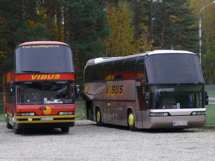 Doprava ve Vilniusu II. Autobusy MHD, maršrutky, zájezdové autokary, letištní  