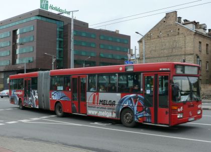 Doprava ve Vilniusu II. Autobusy MHD, maršrutky, zájezdové autokary, letištní  