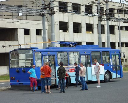 Ze Dne otevřených dveří v Městském dopravním podniku Opava, 