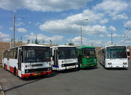 Ze Dne otevřených dveří v Městském dopravním podniku Opava, 