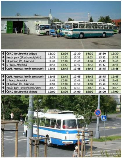 Den otevřených dveří ČSAD autobusy Plzeň 9. června 2012 