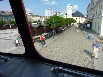 Londýnský doubledecker v kampani 'ŽIJEME LONDÝNEM'