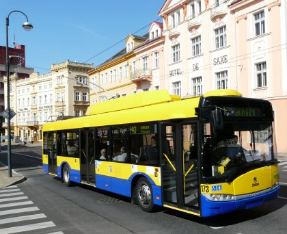 Dopravní pohlednice z Teplic. Autobusy a trolejbusy Veolie Transport Teplice 