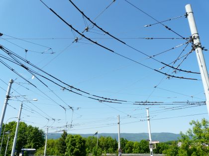 Dopravní pohlednice z Teplic. Autobusy a trolejbusy Veolie Transport Teplice 