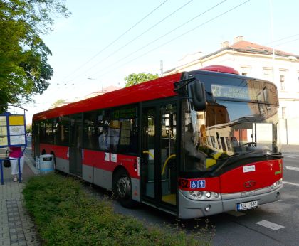 Dopravní pohlednice z Teplic. Autobusy a trolejbusy Veolie Transport Teplice 