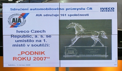 AutoSAP: Podniky roku 2011 v autoprůmyslu se staly Iveco CR