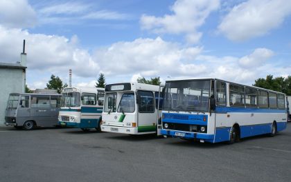 Ze Dne otevřených dveří ČSAD autobusy Plzeň 9. června 2012 