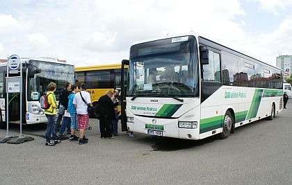 Ze Dne otevřených dveří ČSAD autobusy Plzeň 9. června 2012 