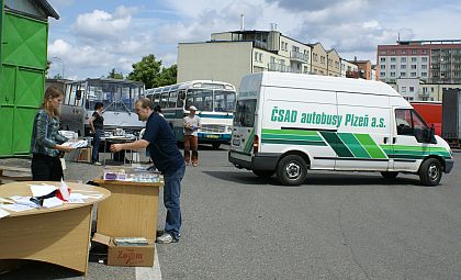 Ze Dne otevřených dveří ČSAD autobusy Plzeň 9. června 2012 