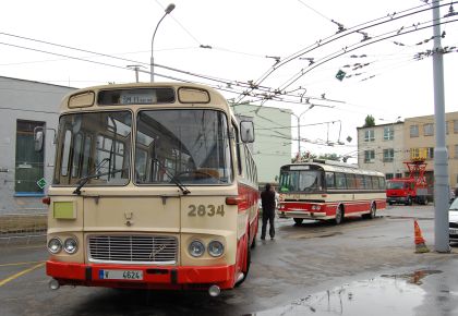 Fotoreportáž ze dne otevřených dveří  v trolejbusové vozovně v Husovicích v Brně