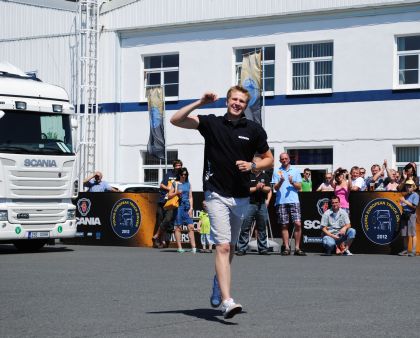 Finále soutěže Young European Truck Driver 2012 v České republice 