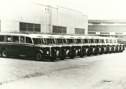 Unikátní renovovaný historický autobus Saurer mají na Slovensku v SAD Zvolen