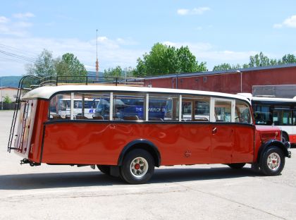 Unikátní renovovaný historický autobus Saurer mají na Slovensku v SAD Zvolen