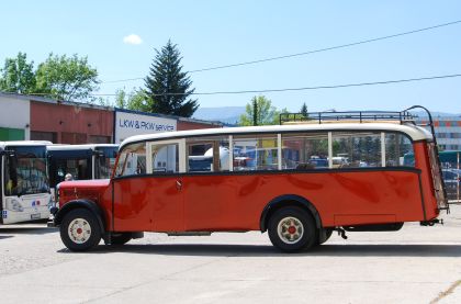 Unikátní renovovaný historický autobus Saurer mají na Slovensku v SAD Zvolen