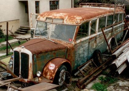 Unikátní renovovaný historický autobus Saurer mají na Slovensku v SAD Zvolen