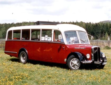 Unikátní renovovaný historický autobus Saurer mají na Slovensku v SAD Zvolen