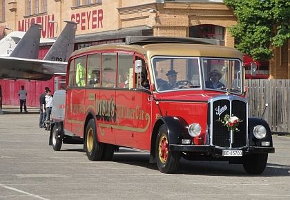 Unikátní renovovaný historický autobus Saurer mají na Slovensku v SAD Zvolen