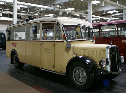 Unikátní renovovaný historický autobus Saurer mají na Slovensku v SAD Zvolen