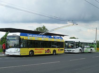 Dopravní podnik měst Chomutova a Jirkova  testoval hybridní autobus VOLVO 7700