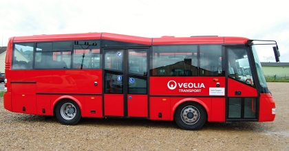 Veolia Transport přebírá první část z dodávky malokapacitních autobusů SOR