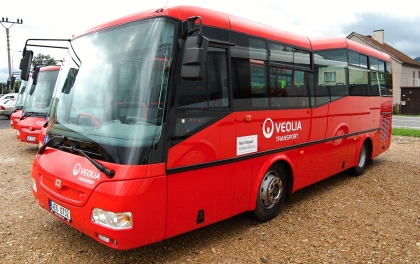 Veolia Transport přebírá první část z dodávky malokapacitních autobusů SOR