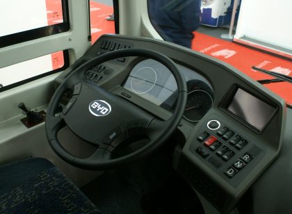 První dva  čínské elektrobusy BYD  standardní délky 12 m pro Kodaň