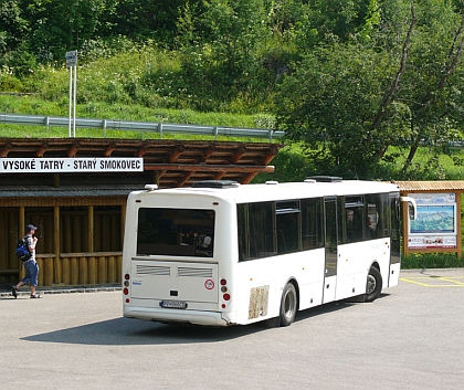 Autobusy pod Tatrami a na Spiši