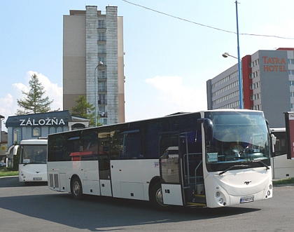 Autobusy pod Tatrami a na Spiši