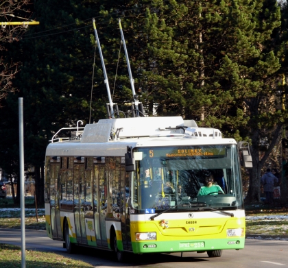 Žilina s novými českými nízkopodlažními trolejbusy