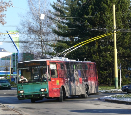 Žilina s novými českými nízkopodlažními trolejbusy