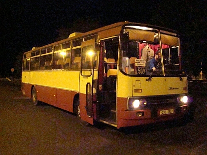 Autokarem Ikarus 256 do Maďarska