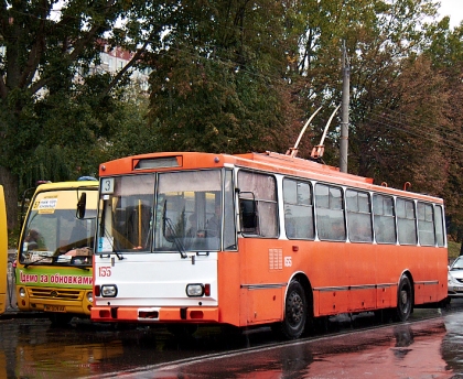 Autobusové a trolejbusové putování po Ukrajině IV. Rivne a Škoda 14 Tr